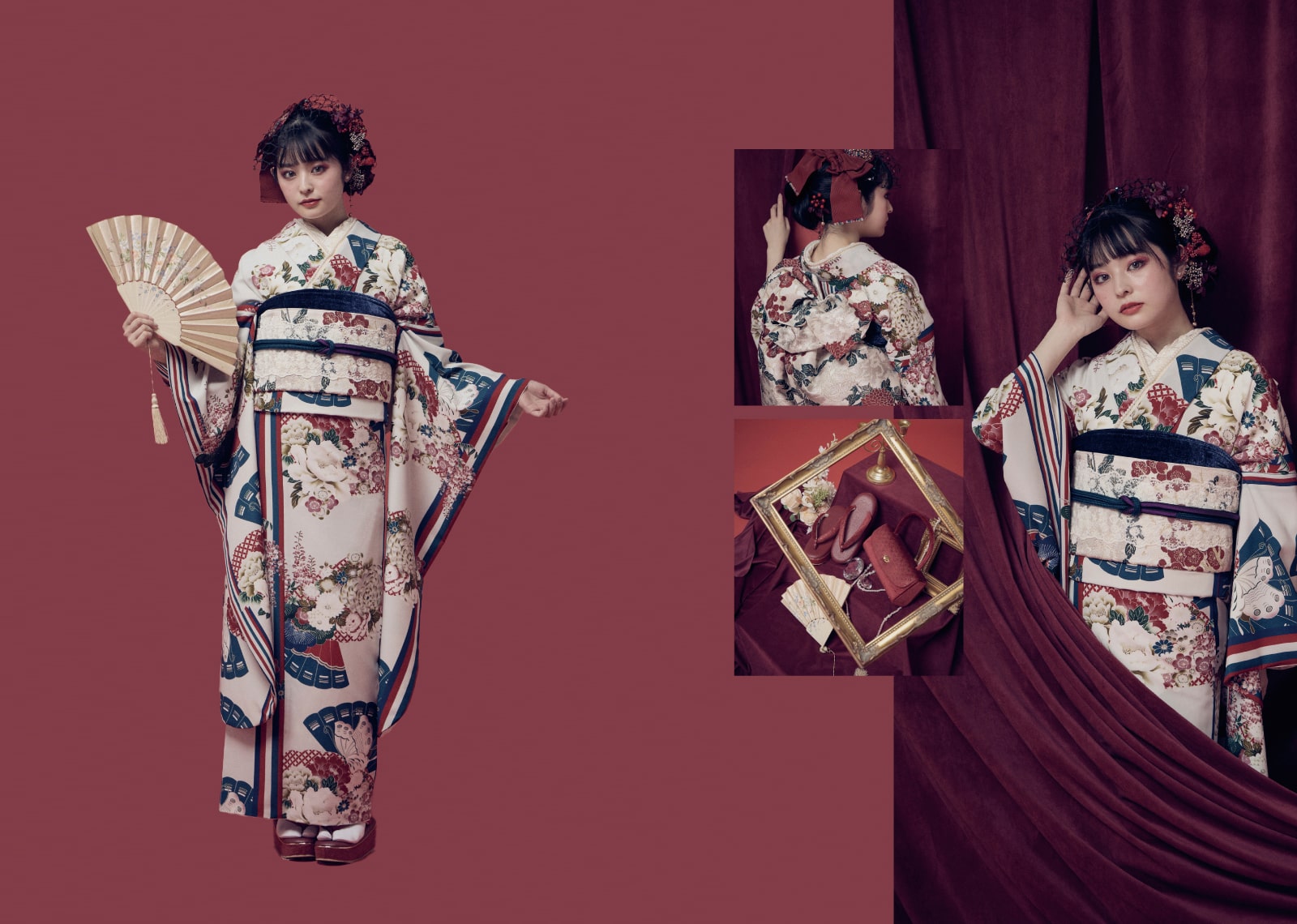 ふりふ　振袖小物セット ママ振袖 ｜ 着物・振袖・袴のふりふ